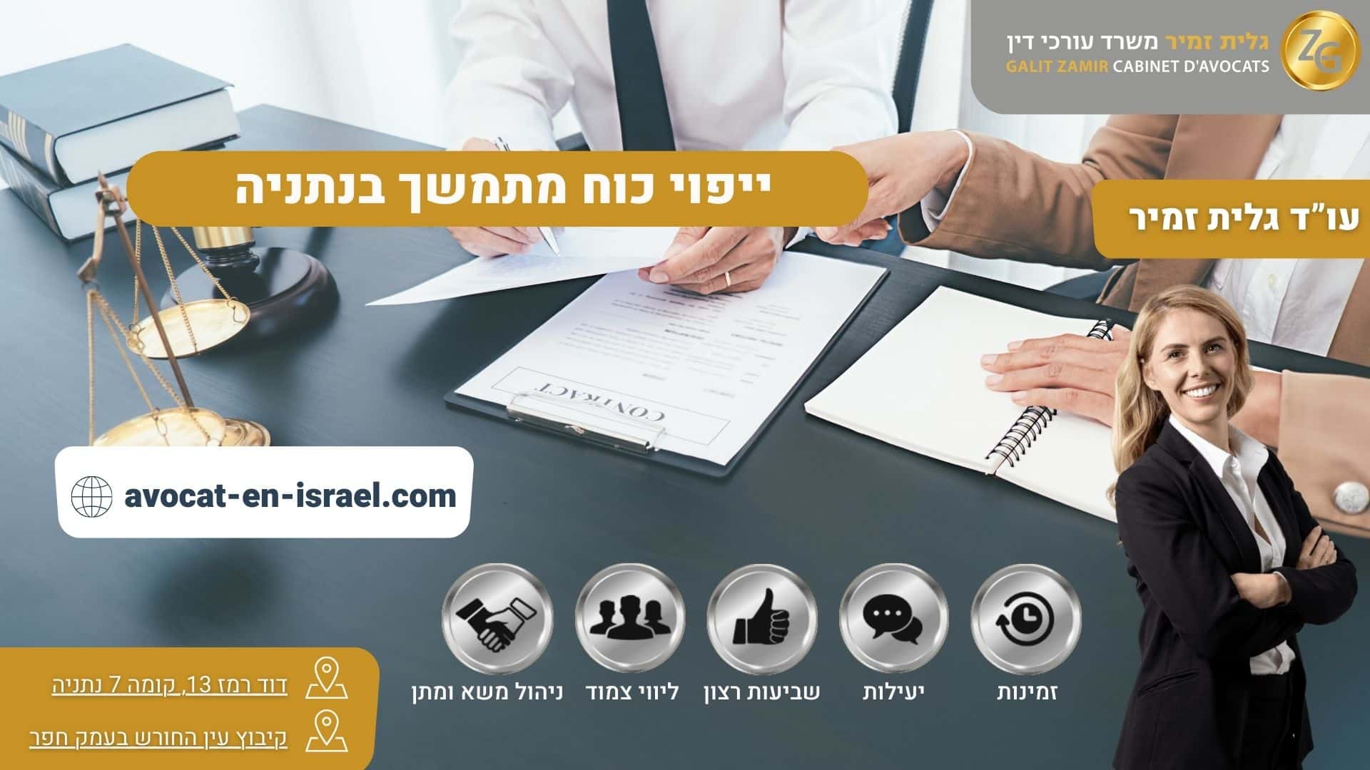 ייפוי כוח מתמשך בנתניה